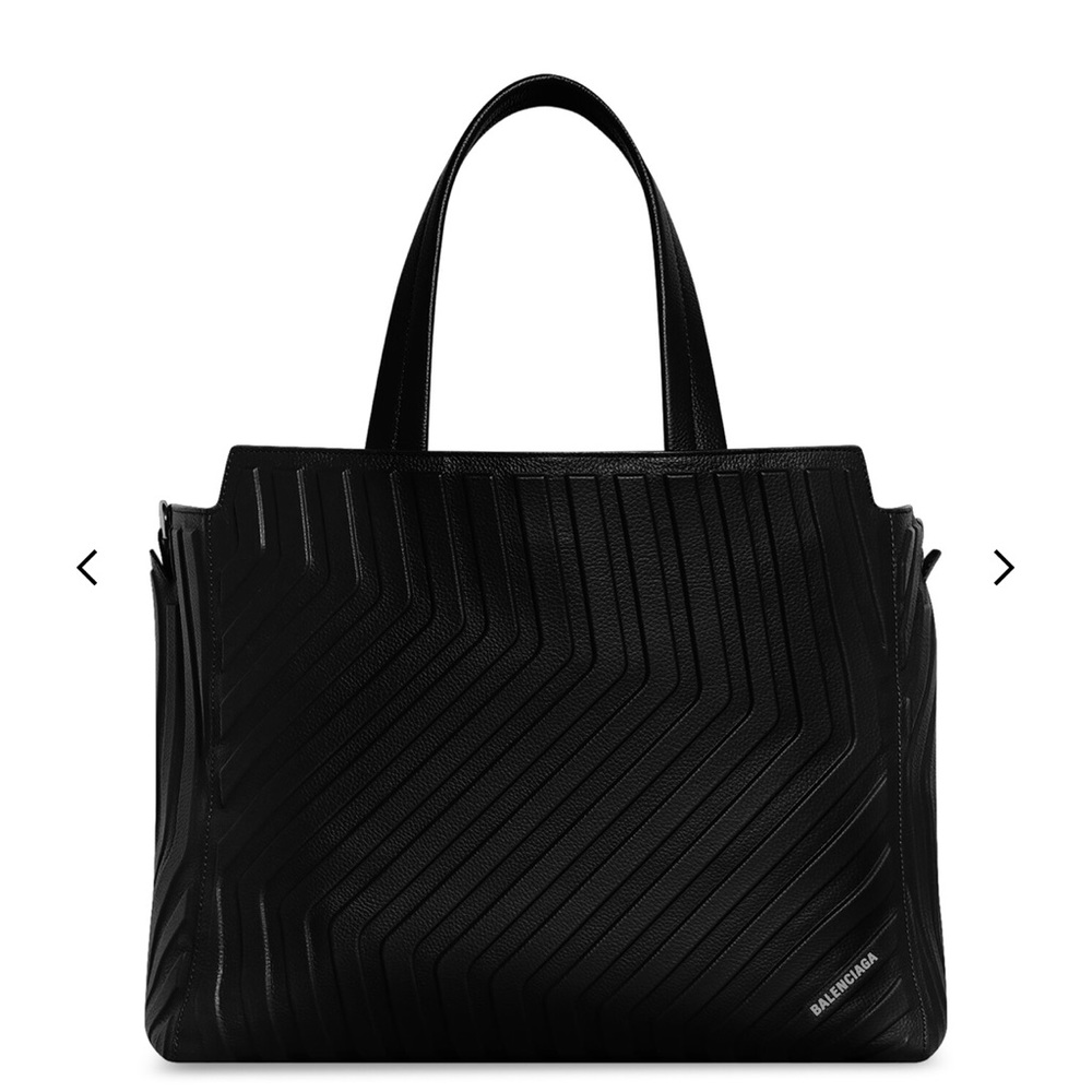 Balenciaga East West car tote black
